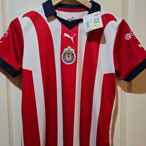 Puma Club Deportivo Guadalajara Soccer Jersey - Youth Medium - BNWT